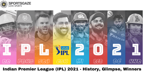 Indian Premier League (IPL) 2021 - History, Glimpse, Winners